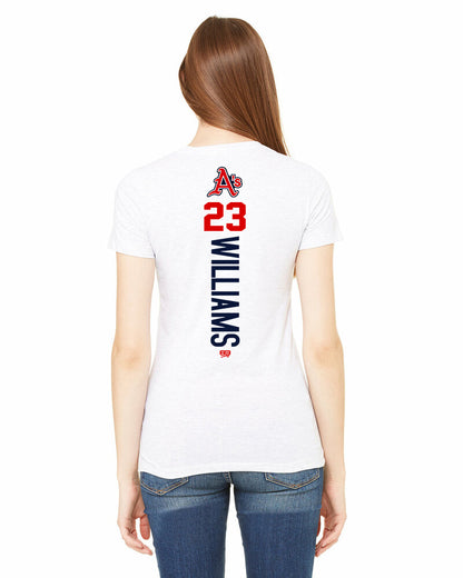 Bella + Canvas 6004 Women's The Favorite T-Shirt - Little Rock A's Baseball