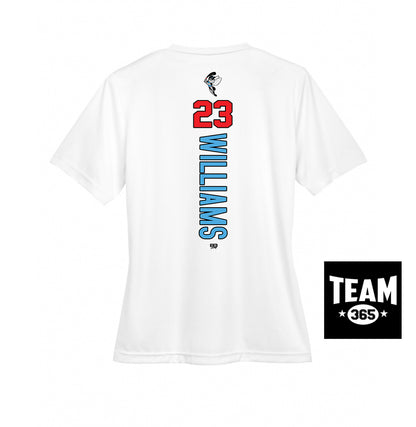 Team 365 TT11W Women's Zone Performance T-Shirt - NBC Gnats Baseball