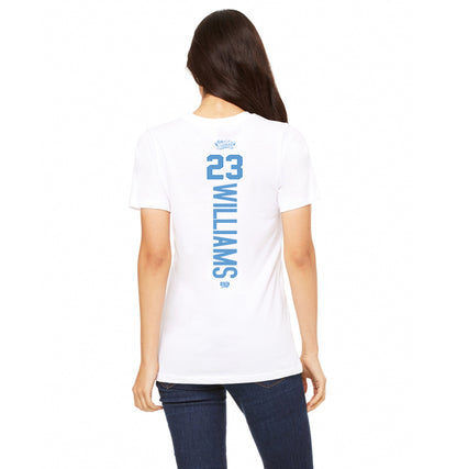 Bella + Canvas B6400 Women's Relaxed Jersey Short-Sleeve T-Shirt - Lady Saints Softball