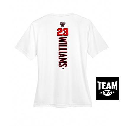 Team 365 TT11W Women's Zone Performance T-Shirt - Black Creek Cottonmouths