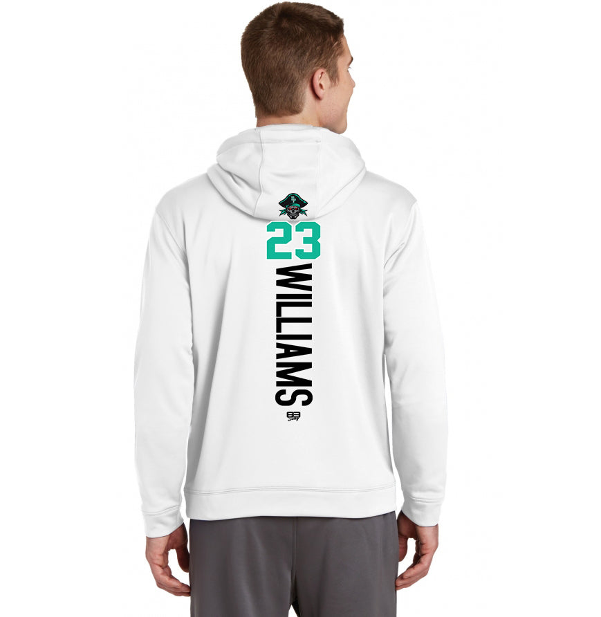 Sport-Tek Sport-Wick Fleece Hooded Pullover F244 - South Florida Pirates