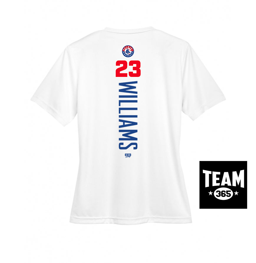 Team 365 TT11W Women's Zone Performance T-Shirt - Talkin' Baseball
