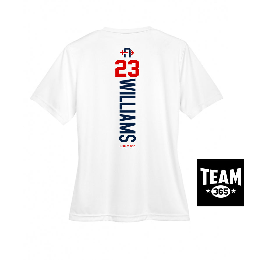 Team 365 TT11W Women's Zone Performance T-Shirt - Arrows Baseball