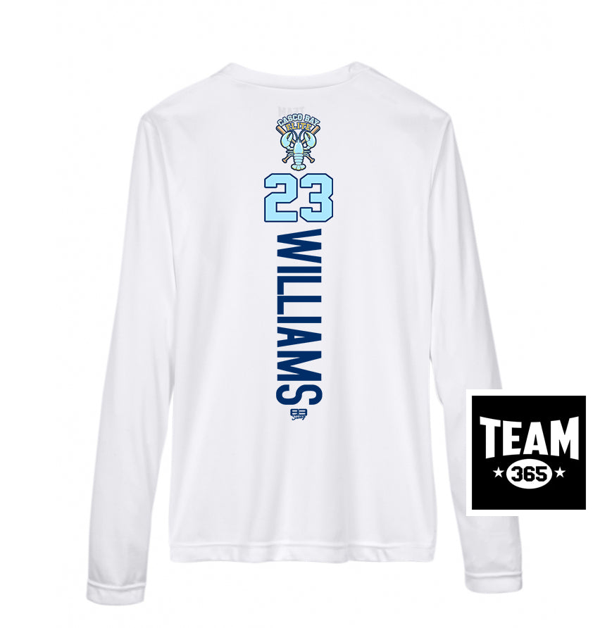 Team 365 TT11WL Women's Zone Performance Long-Sleeve T-Shirt - Casco Bay Elite Baseball