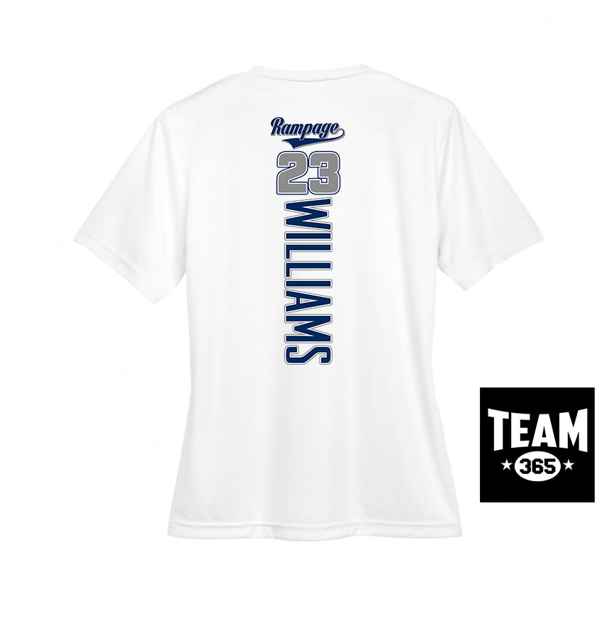 Team 365 TT11W Women's Zone Performance T-Shirt - Mississippi Rampage