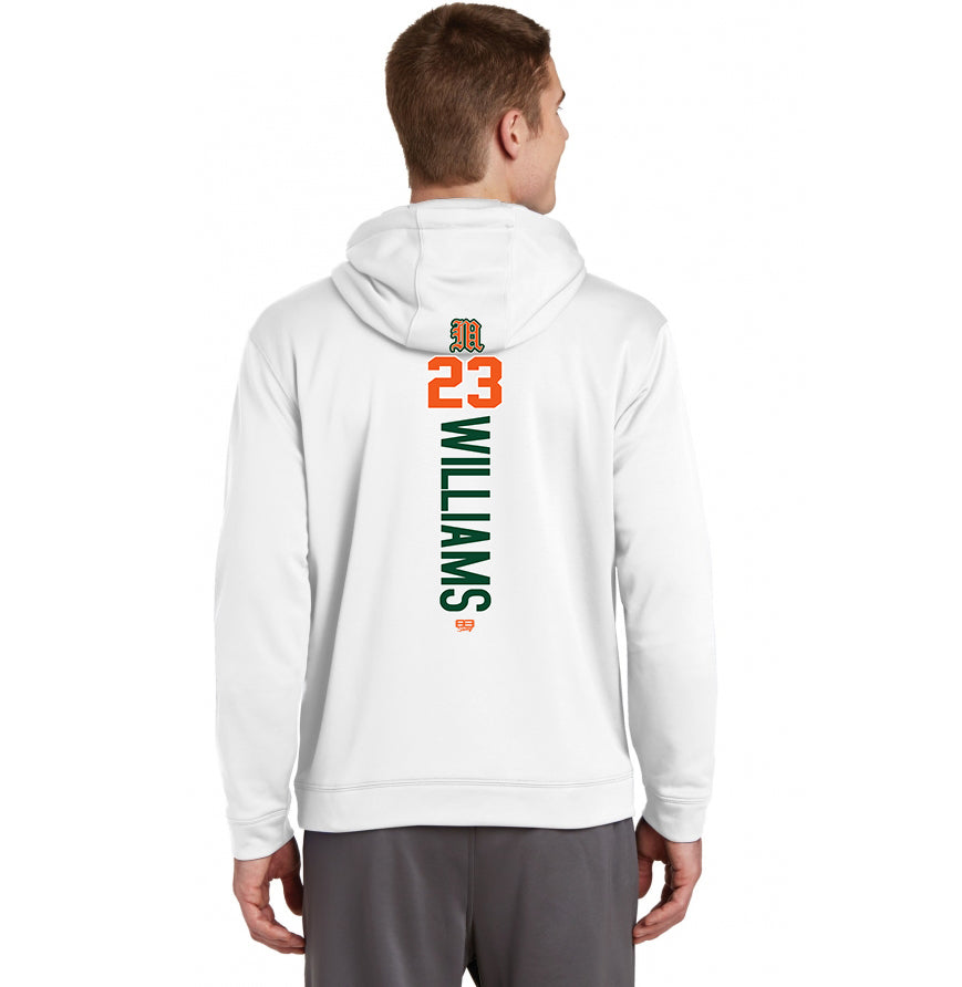Sport-Tek Sport-Wick Fleece Hooded Pullover F244 - Miami Metro Dawgz