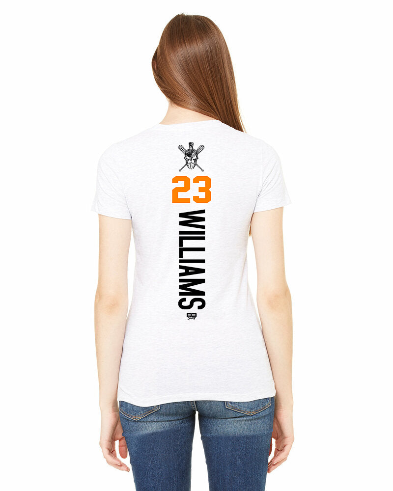 Bella + Canvas 6004 Women's The Favorite T-Shirt - St. Johns TItans Baseball
