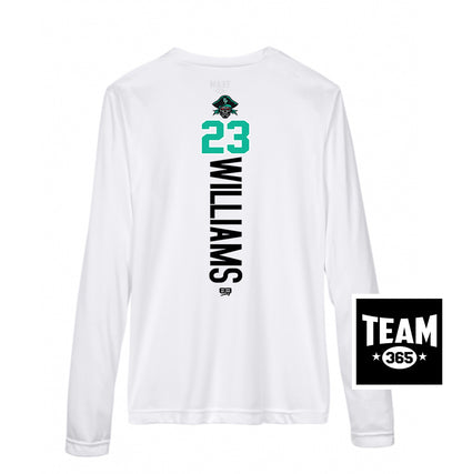 Team 365 TT11WL Women's Zone Performance Long-Sleeve T-Shirt - South Florida Pirates