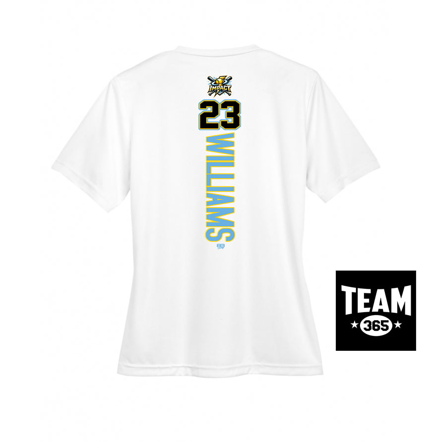 Team 365 TT11W Women's Zone Performance T-Shirt - Impact Softball - Massachusetts