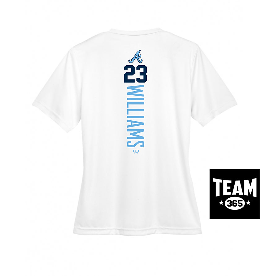 Team 365 TT11W Women's Zone Performance T-Shirt - Aces Baseball