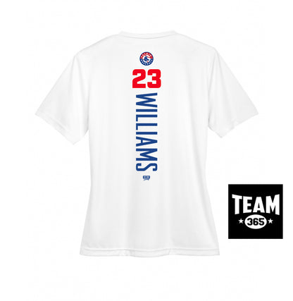 Team 365 TT11W Women's Zone Performance T-Shirt - Talkin' Baseball
