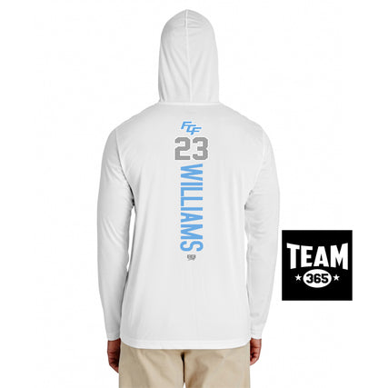 Team 365 Youth & Men's Zone Performance Hoodie - FCF Flight Baseball Blue