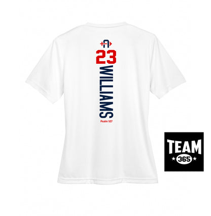 Team 365 TT11W Women's Zone Performance T-Shirt - Arrows Baseball