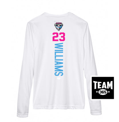 Team 365 TT11WL Women's Zone Performance Long-Sleeve T-Shirt - Southwest Sting Baseball