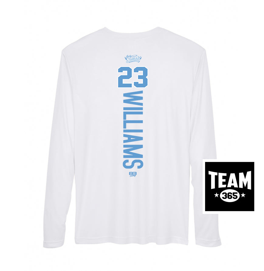 Team 365 Youth & Men's Zone Performance Long-Sleeve T-Shirt - Lady Saints Softball