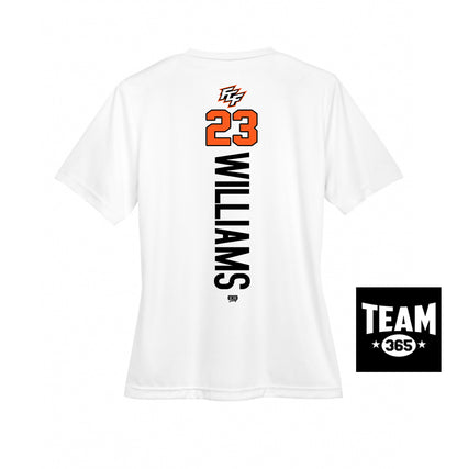 Team 365 TT11W Women's Zone Performance T-Shirt - FCF Flight Baseball