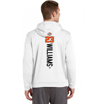 Sport-Tek Sport-Wick Fleece Hooded Pullover F244 - FCF Flight Baseball