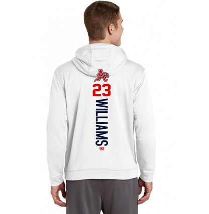 Sport-Tek Sport-Wick Fleece Hooded Pullover F244 - Little Rock A's Baseball