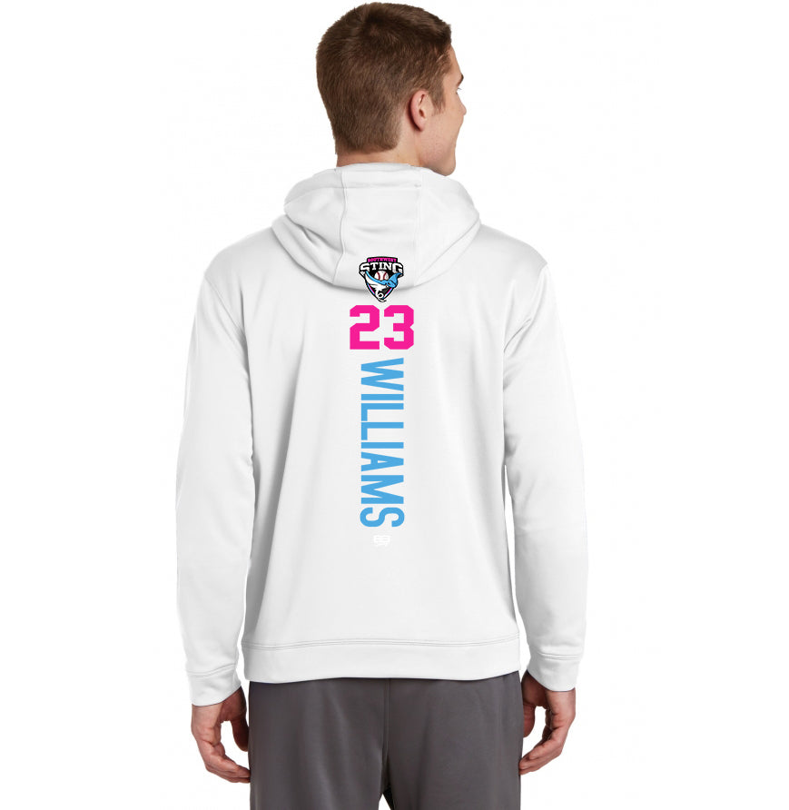 Sport-Tek Sport-Wick Fleece Hooded Pullover F244 - Southwest Sting Baseball