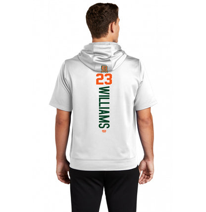 Sport-Tek Sport-Wick Fleece Short Sleeve Hooded Pullover ST251 - Miami Metro Dawgz