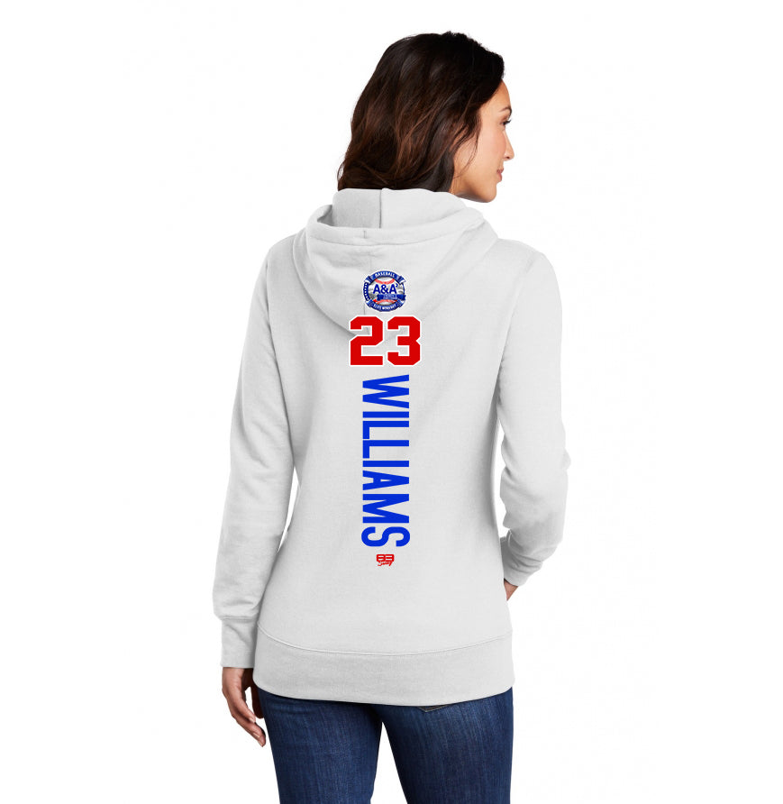 Port & Company Women's Core Fleece Pullover Hooded Sweatshirt LPC78H - A&A Baseball Elite