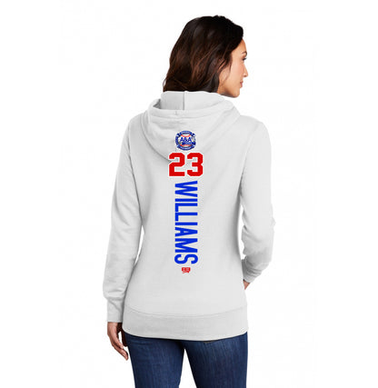 Port & Company Women's Core Fleece Pullover Hooded Sweatshirt LPC78H - A&A Baseball Elite