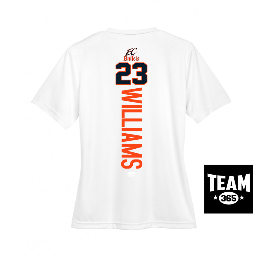 Team 365 TT11W Women's Zone Performance T-Shirt - EC Bullets Softball