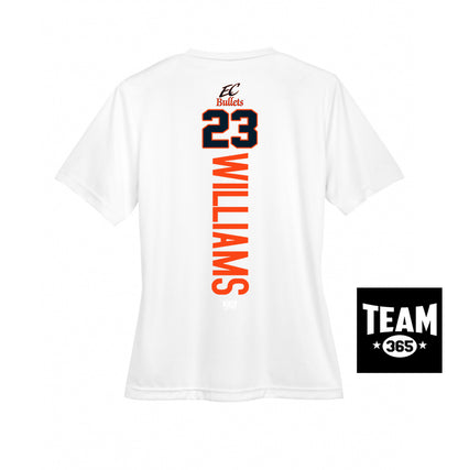 Team 365 TT11W Women's Zone Performance T-Shirt - EC Bullets Softball