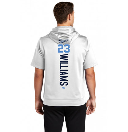 Sport-Tek Sport-Wick Fleece Short Sleeve Hooded Pullover ST251 - Mississippi Rampage Select Softball