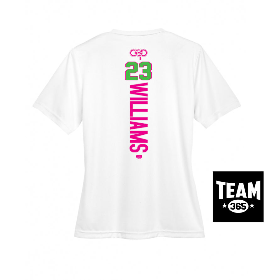 Team 365 TT11W Women's Zone Performance T-Shirt - OSP Gorilla Queens Softball