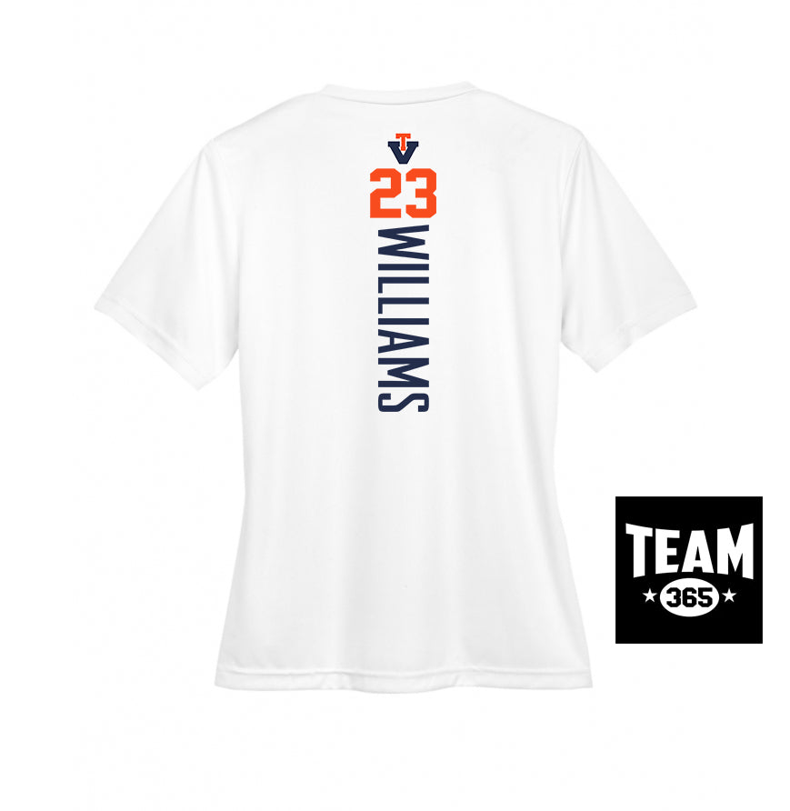 Team 365 TT11W Women's Zone Performance T-Shirt - Team Virginia Baseball