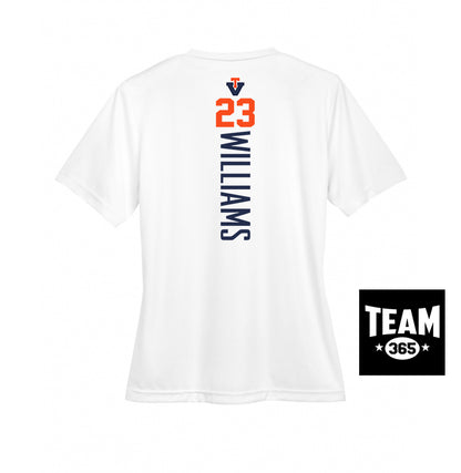 Team 365 TT11W Women's Zone Performance T-Shirt - Team Virginia Baseball