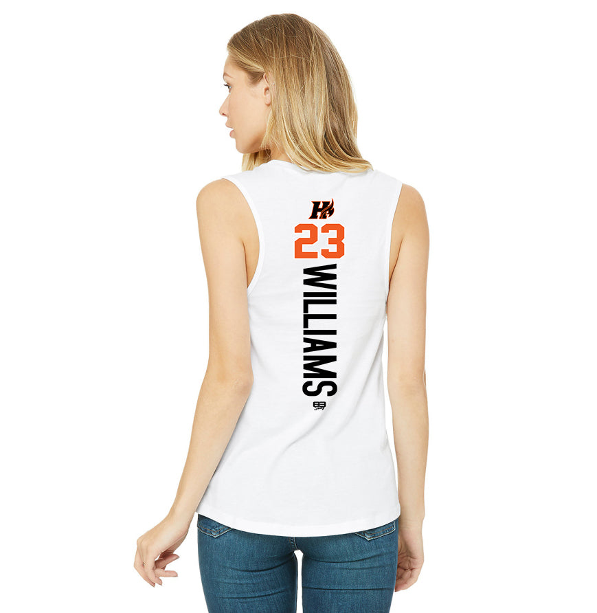 Bella + Canvas B6003 Women's Jersey Muscle Tank - Harrisburg Heat Softball