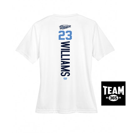 Team 365 TT11W Women's Zone Performance T-Shirt - Mississippi Rampage Select Softball