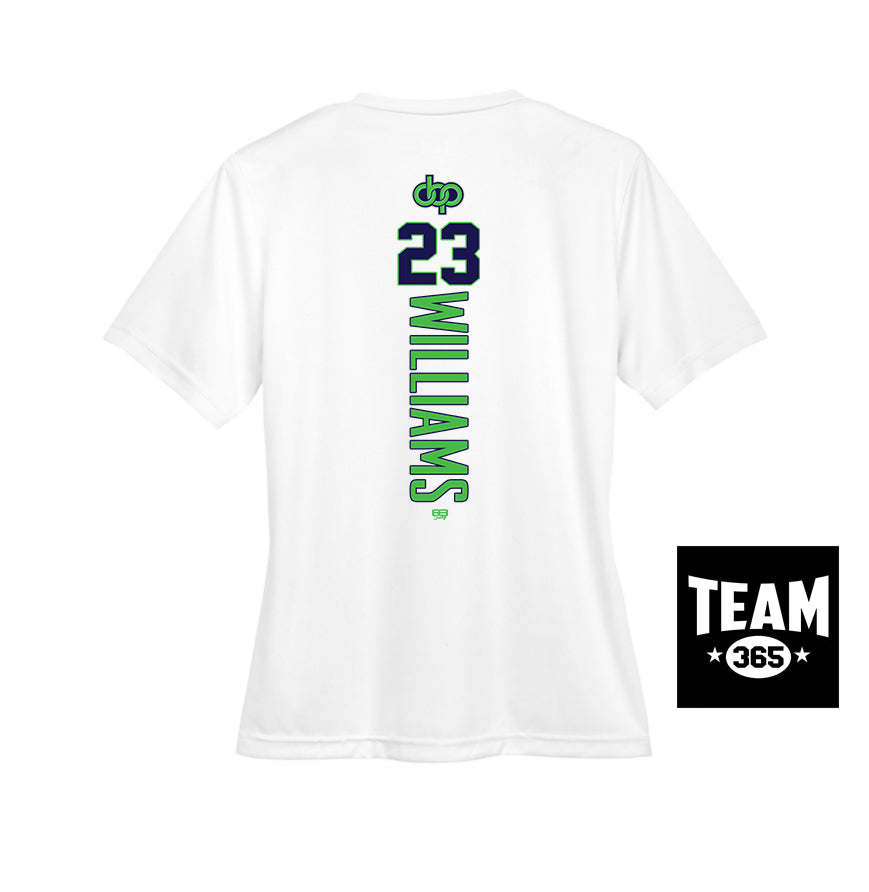Team 365 TT11W Women's Zone Performance T-Shirt - OBP Land Sharks