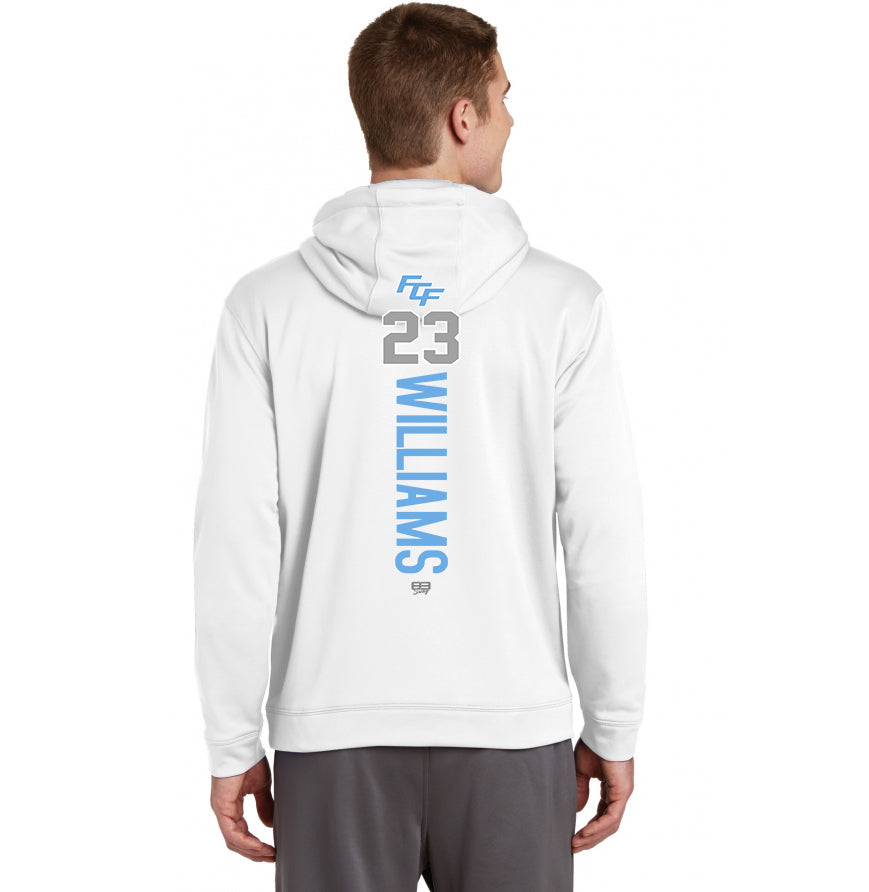 Sport-Tek Sport-Wick Fleece Hooded Pullover F244 - FCF Flight Baseball Blue