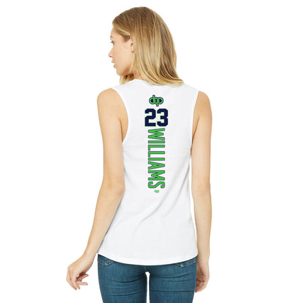 Bella + Canvas B6003 Women's Jersey Muscle Tank - OBP War Hogs