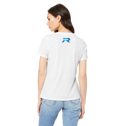 Bella + Canvas 6415 Ladies' Relaxed Triblend V-Neck T-Shirt - R Software & Consulting