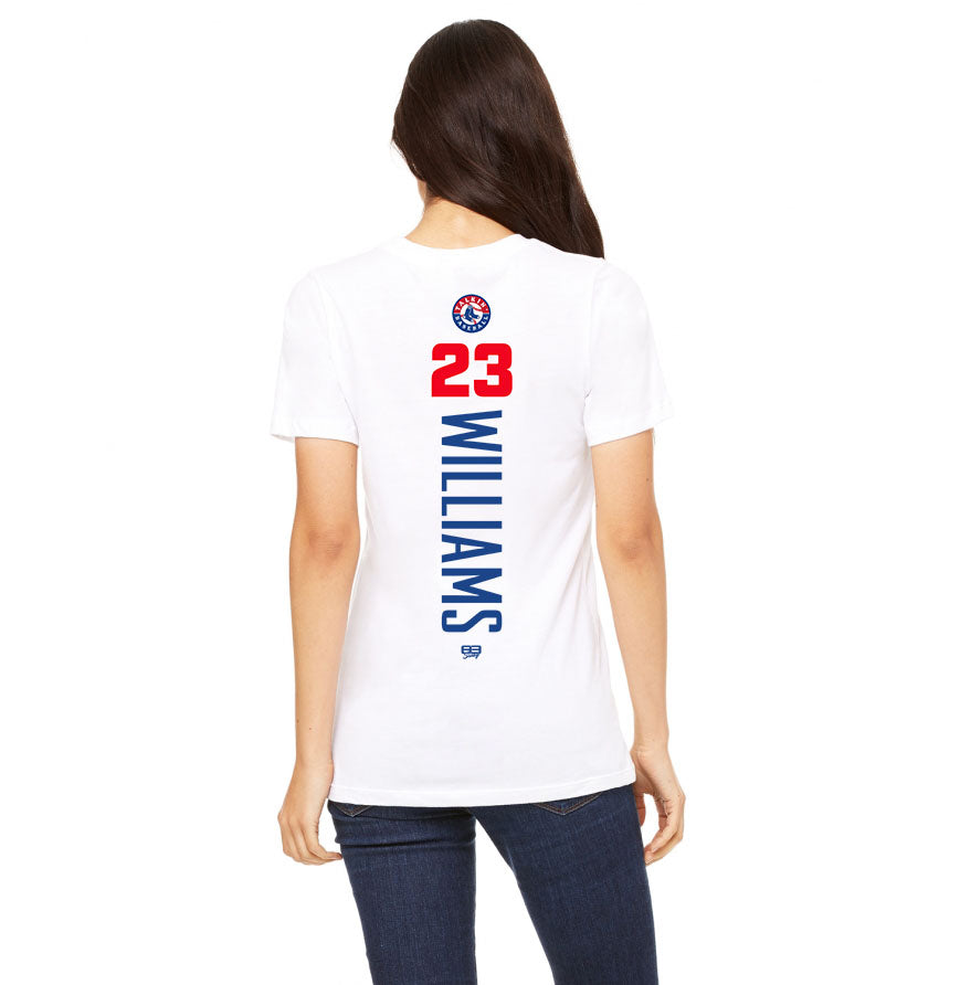 Bella + Canvas B6400 Women's Relaxed Jersey Short-Sleeve T-Shirt - Talkin' Baseball