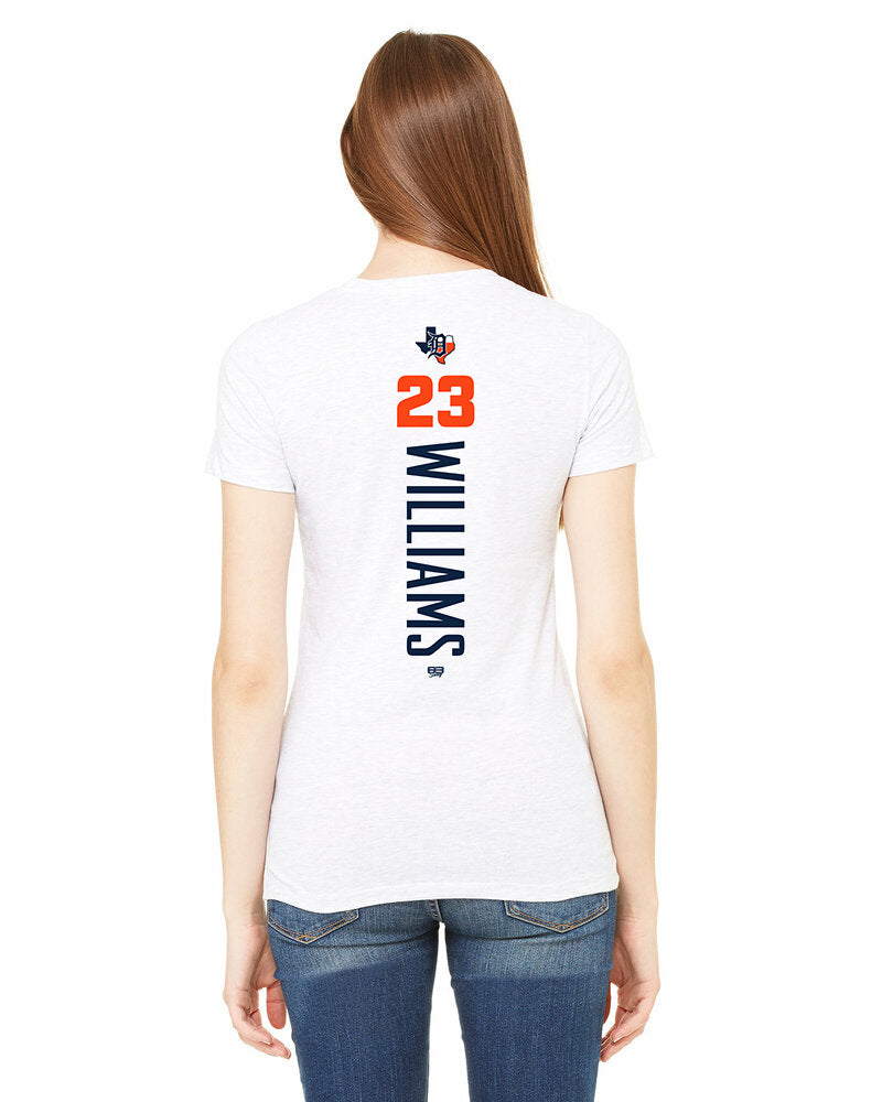 Bella + Canvas 6004 Women's The Favorite T-Shirt - Dallas Tigers Baseball