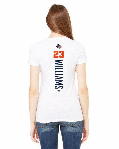 Bella + Canvas 6004 Women's The Favorite T-Shirt - Dallas Tigers Baseball