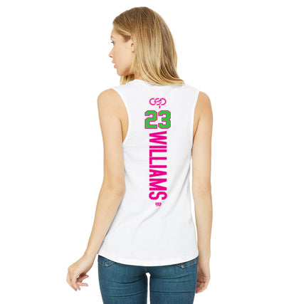 Bella + Canvas B6003 Women's Jersey Muscle Tank - OSP Gorilla Queens Softball