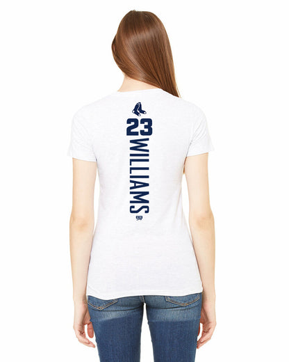 Bella + Canvas 6004 Women's The Favorite T-Shirt - Blue Sox Baseball