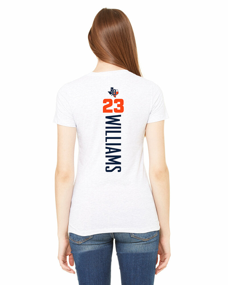 Bella + Canvas 6004 Women's The Favorite T-Shirt - Dallas Tigers Baseball