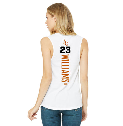 Bella + Canvas B6003 Women's Jersey Muscle Tank - Ancient City Reds