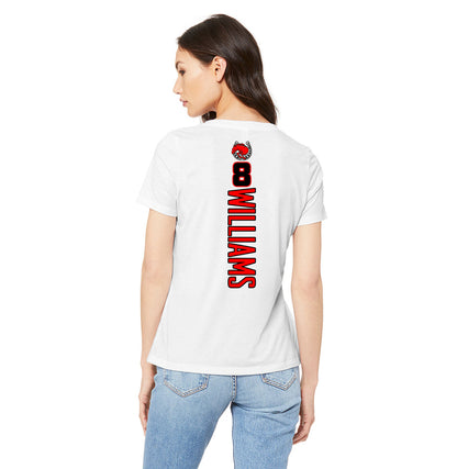 Bella + Canvas 6415 Ladies' Relaxed Triblend V-Neck T-Shirt - Stillwater Hockey