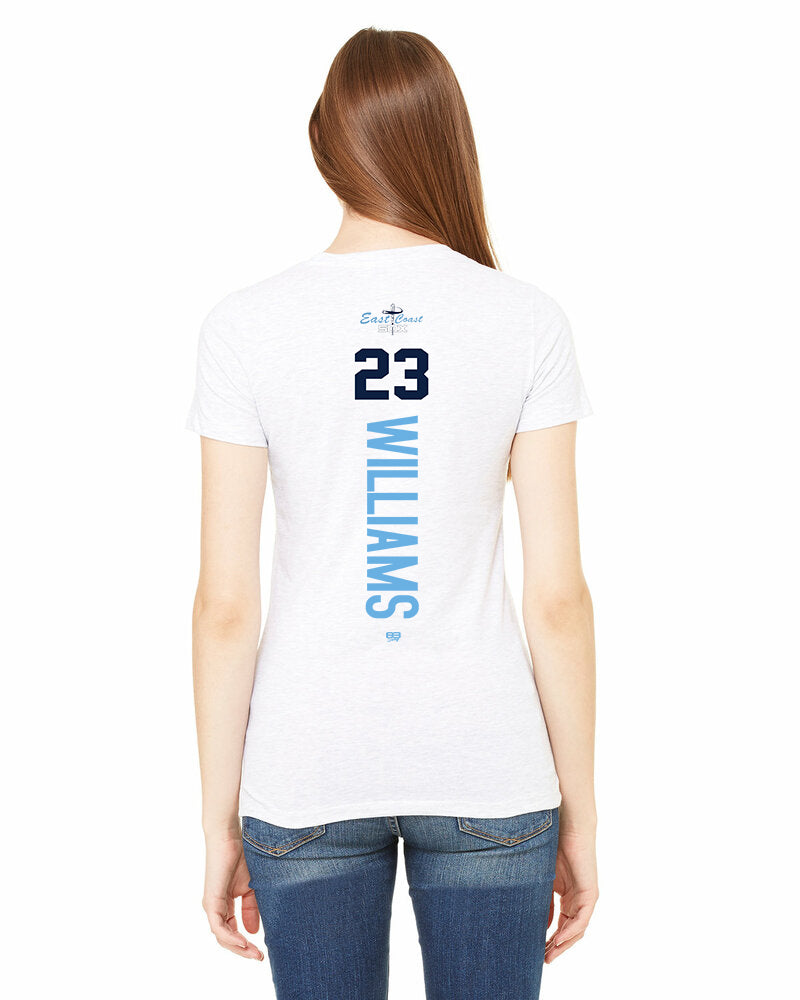 Bella + Canvas 6004 Women's The Favorite T-Shirt - East Coast Sox Baseball