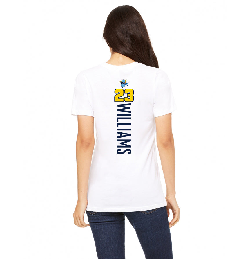 Bella + Canvas B6400 Women's Relaxed Jersey Short-Sleeve T-Shirt - Bold City Bandits Baseball