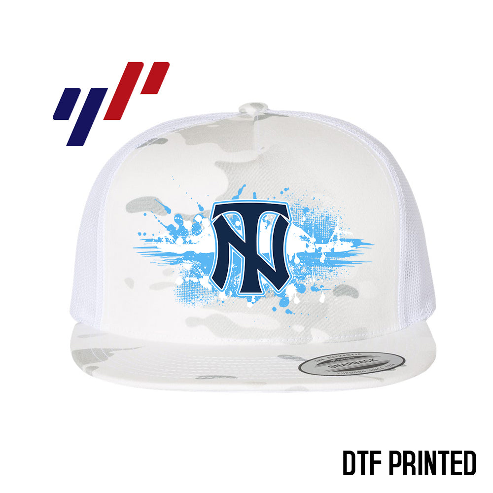 Yupoong 6006 Adult 5-Panel Classic Trucker Hat - DTF PRINTED - Top Notch Baseball