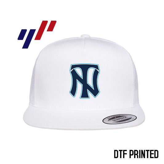 Yupoong 6006 Adult 5-Panel Classic Trucker Hat - DTF PRINTED - Top Notch Baseball